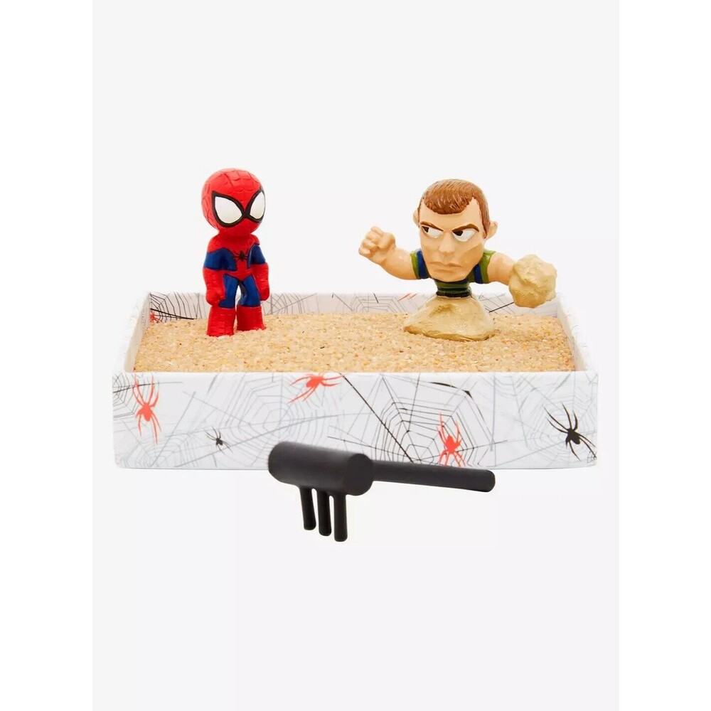 Our Universe Marvel Spider-Man & Sandman Sand Garden - BoxLunch Exclusive NEW
